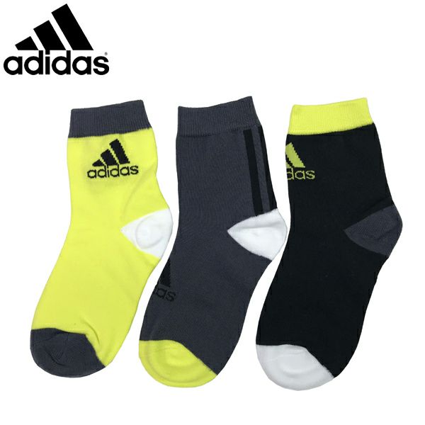 アディダス adidas キッズ くつ下 3P LK ANKLE S アンクルソックス 12-24cmPLEASE ONE onlineshop