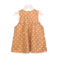 水玉柄 エプロン